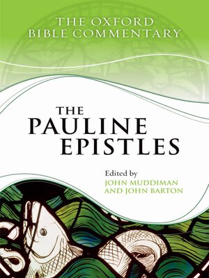 cover image of The Pauline Epistles